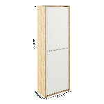 Irodai szekrény polcokkal,artisan tölgy/fehér, RIOMA TYP 05