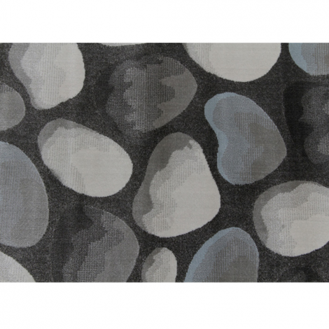 Szőnyeg, barna/szürke/kő minta, 160x235, MENGA
