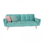Széthúzhatós kanapé,  neo mint/tölgy, FILEMA