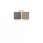Alsó szekrény, artisan tölgy/szürke matt, univerzális, LANGEN D40